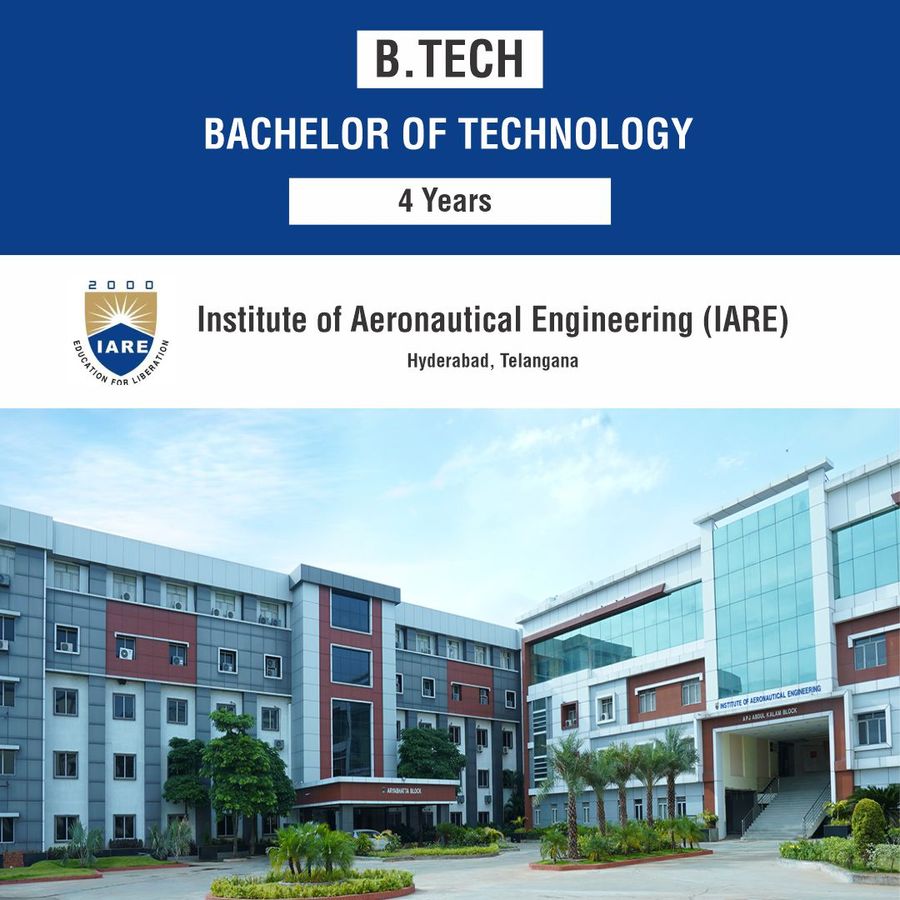 B.E. / B.Tech (CSE) at Institute of Aeronautical Engineering , Hyderabad